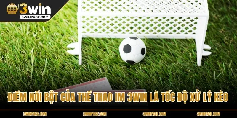 Điểm nổi bật của Thể Thao IM 33WIN là tốc độ xử lý kèo